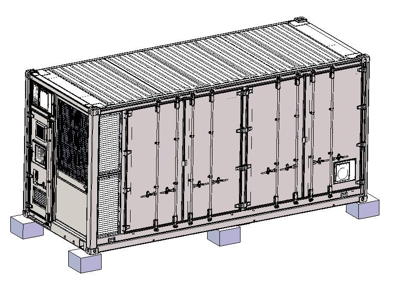 Apoyos de cimentación para POWER CABIN 5
